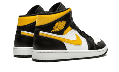 Air Jordan 1 Mid White Pollen Black