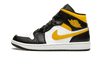 Air Jordan 1 Mid Weiß Pollen Schwarz