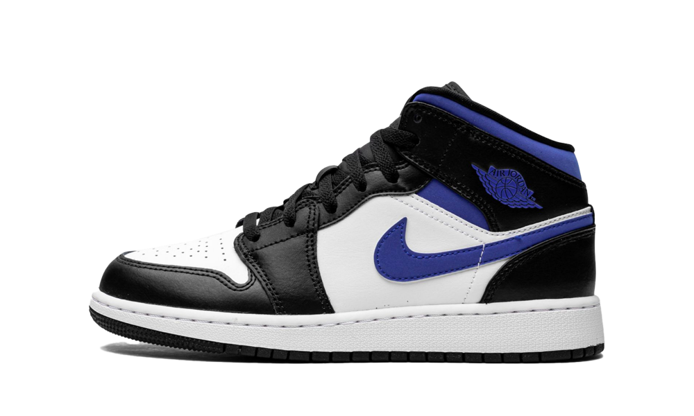 Nike Air Jordan 1 Mid White Racer Blue