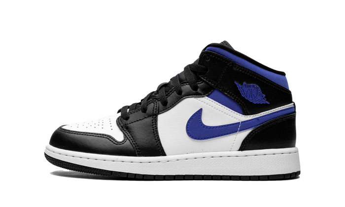 Nike Air Jordan 1 Mid White Racer Blue