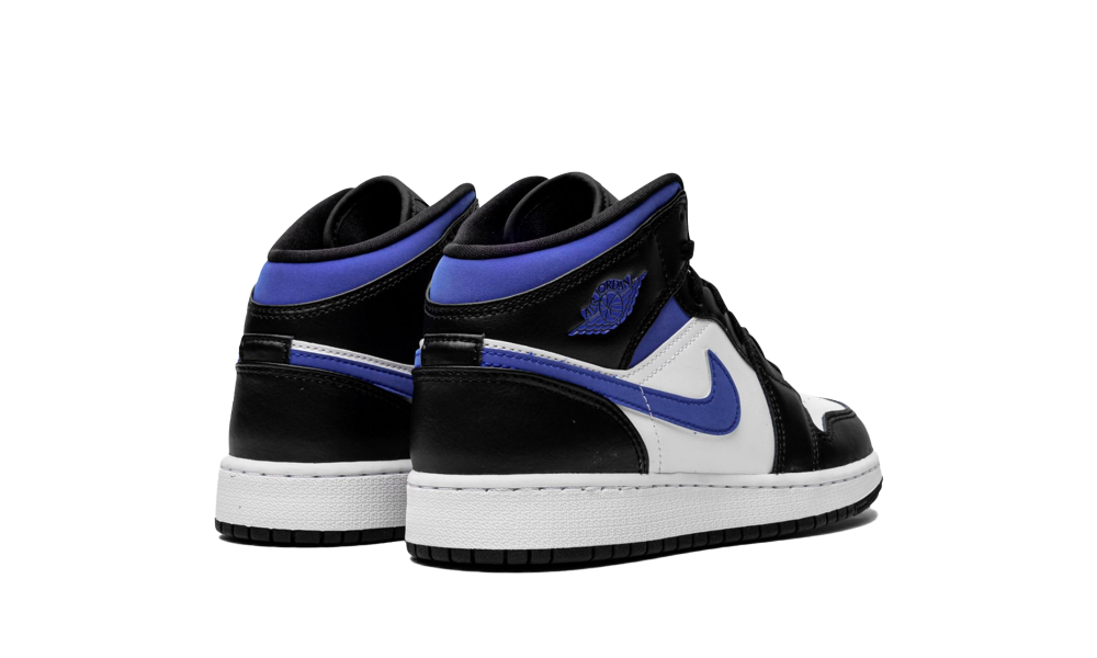 Nike Air Jordan 1 Mid White Racer Blue