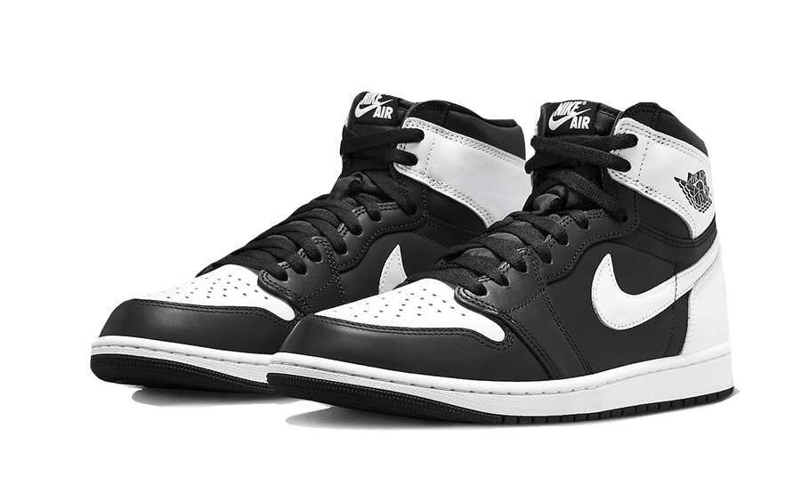 Air Jordan 1 Retro High OG Black White detail 2
