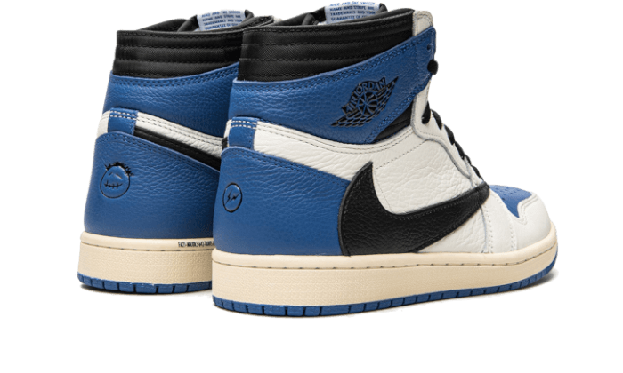 Air Jordan 1 Retro High OG SP Travis Scott Fragment Militärblau