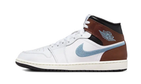 Air Jordan 1 Retro Mid SE Brown Blue Grey