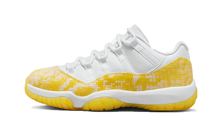 Air Jordan 11 Retro Low Gelbe Schlangenhaut