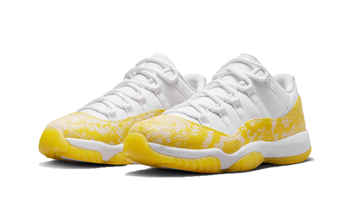 Air Jordan 11 Retro Low Gelbe Schlangenhaut