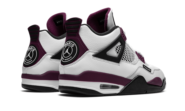 Air Jordan 4 PSG Neutral Grau Bordeaux