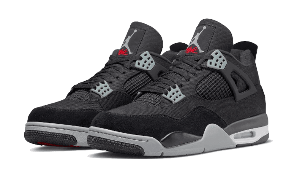 Nike Air Jordan 4 Retro SE Schwarzes Canvas
