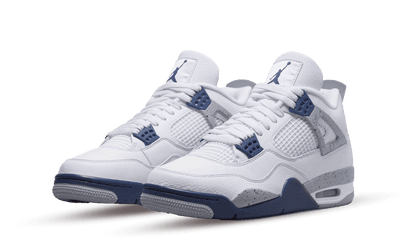 Nike Air Jordan 4 Retro White Midnight Navy