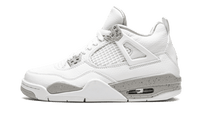 Air Jordan 4 Tech White (White Oreo)