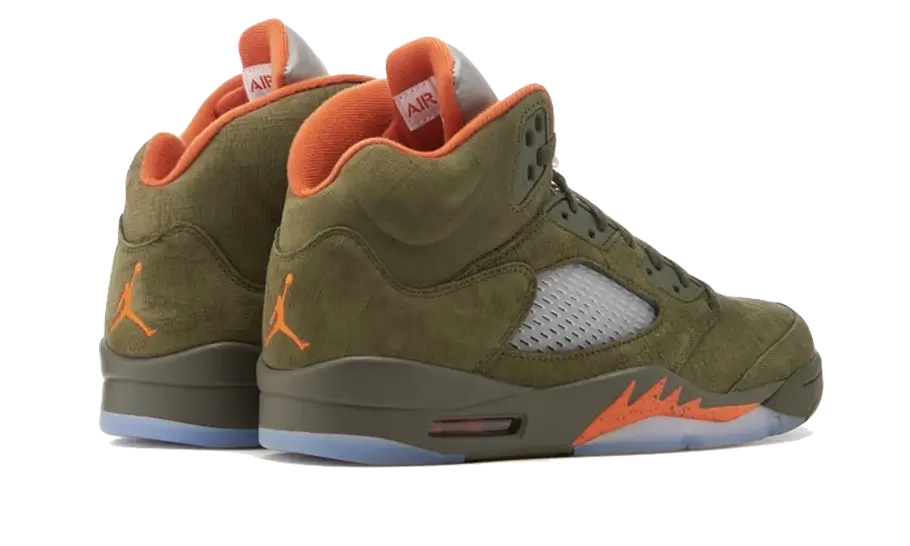 Air Jordan 5 Retro Olivgrün