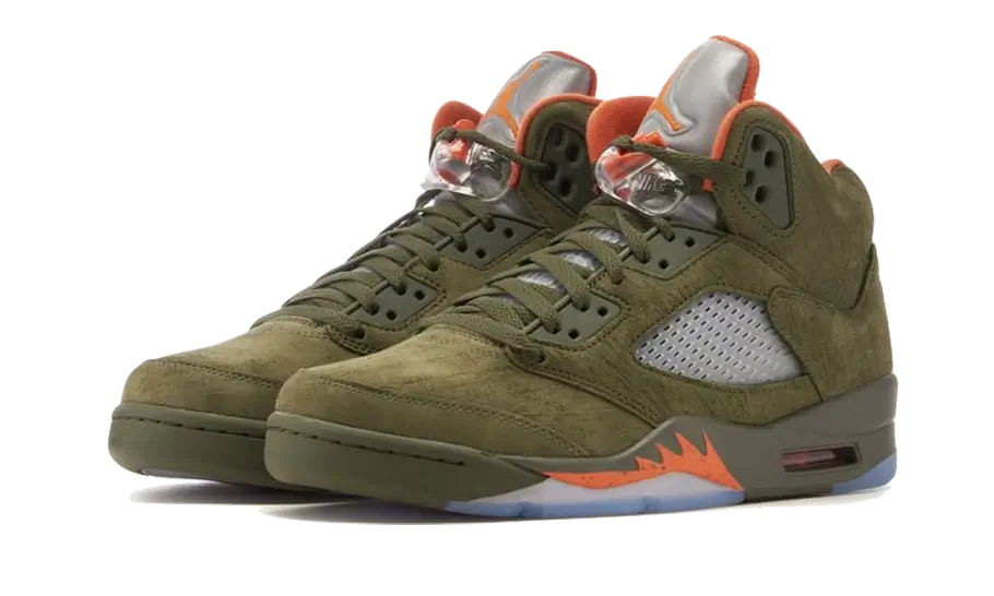 Air Jordan 5 Retro Olivgrün