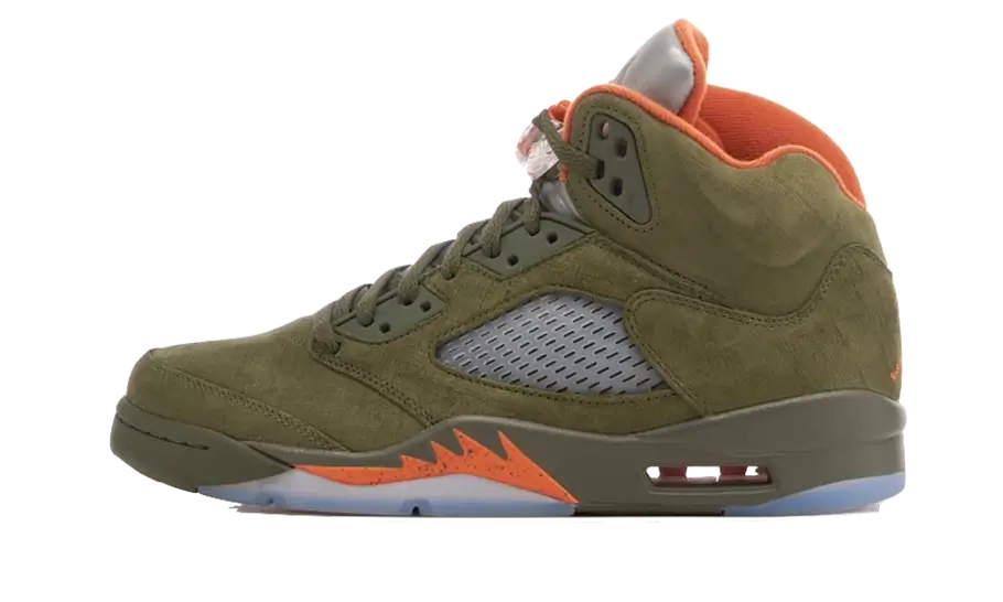 Air Jordan 5 Retro Olivgrün
