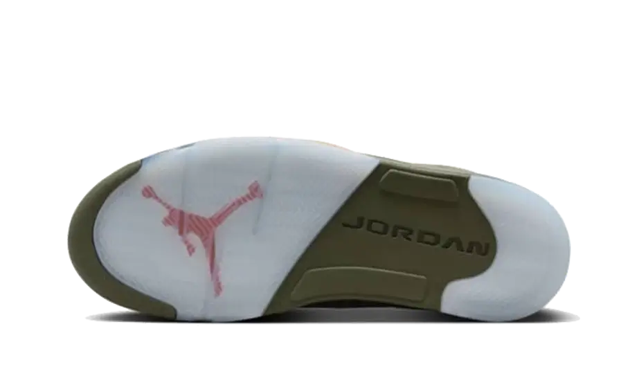 Air Jordan 5 Retro Olivgrün