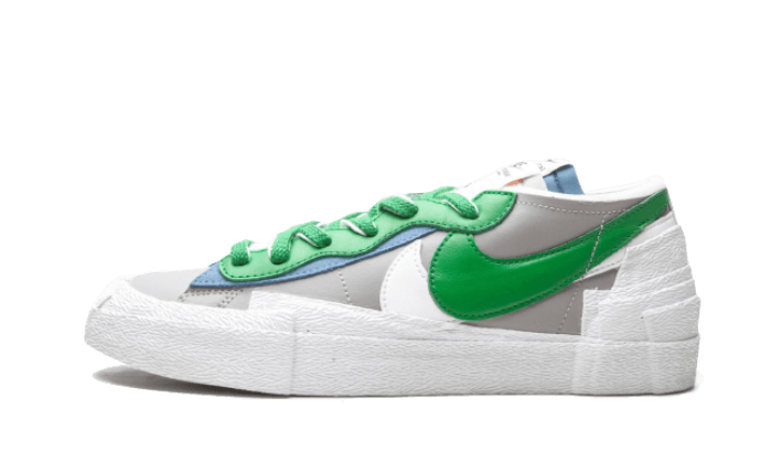 Nike Blazer Low Sacai Mittelgrau Klassisch Grün