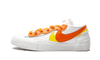 Nike Blazer Low Sacai White Magma Orange