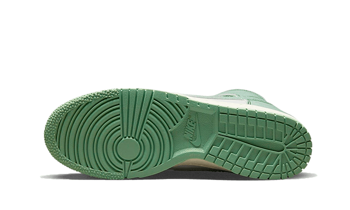 Nike Dunk High 1985 Emaille Grün Denim