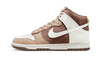 Nike Dunk High Helle Schokolade