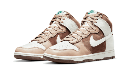 Nike Dunk High Light Chocolate