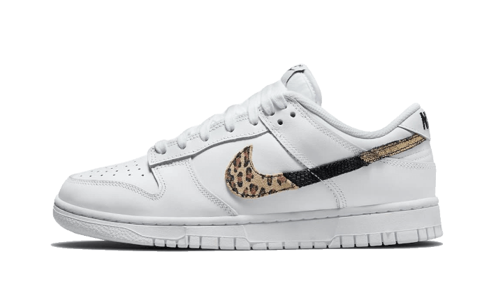 Nike Dunk Low Animal Print Weiß