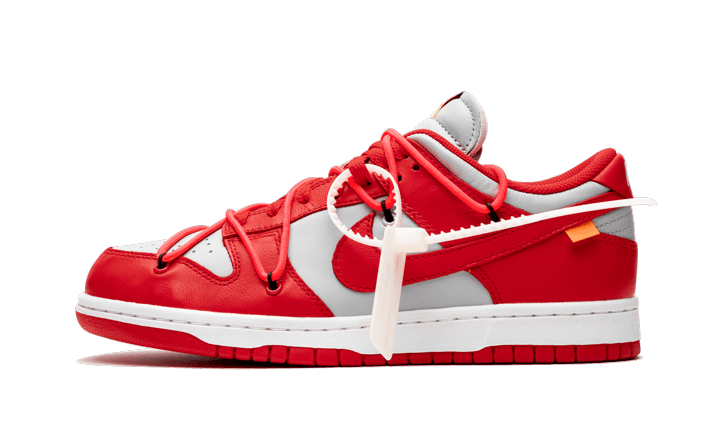 Nike Dunk Low Off-White University Rot