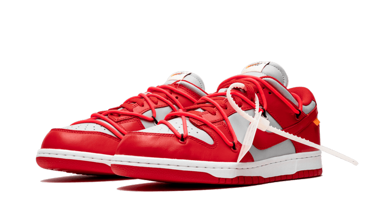 Nike Dunk Low Off-White University Rot