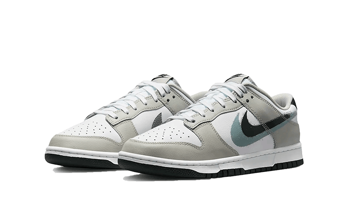Nike Dunk Low Schablone Swoosh