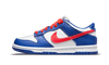 Nike Dunk Low White Royal Red