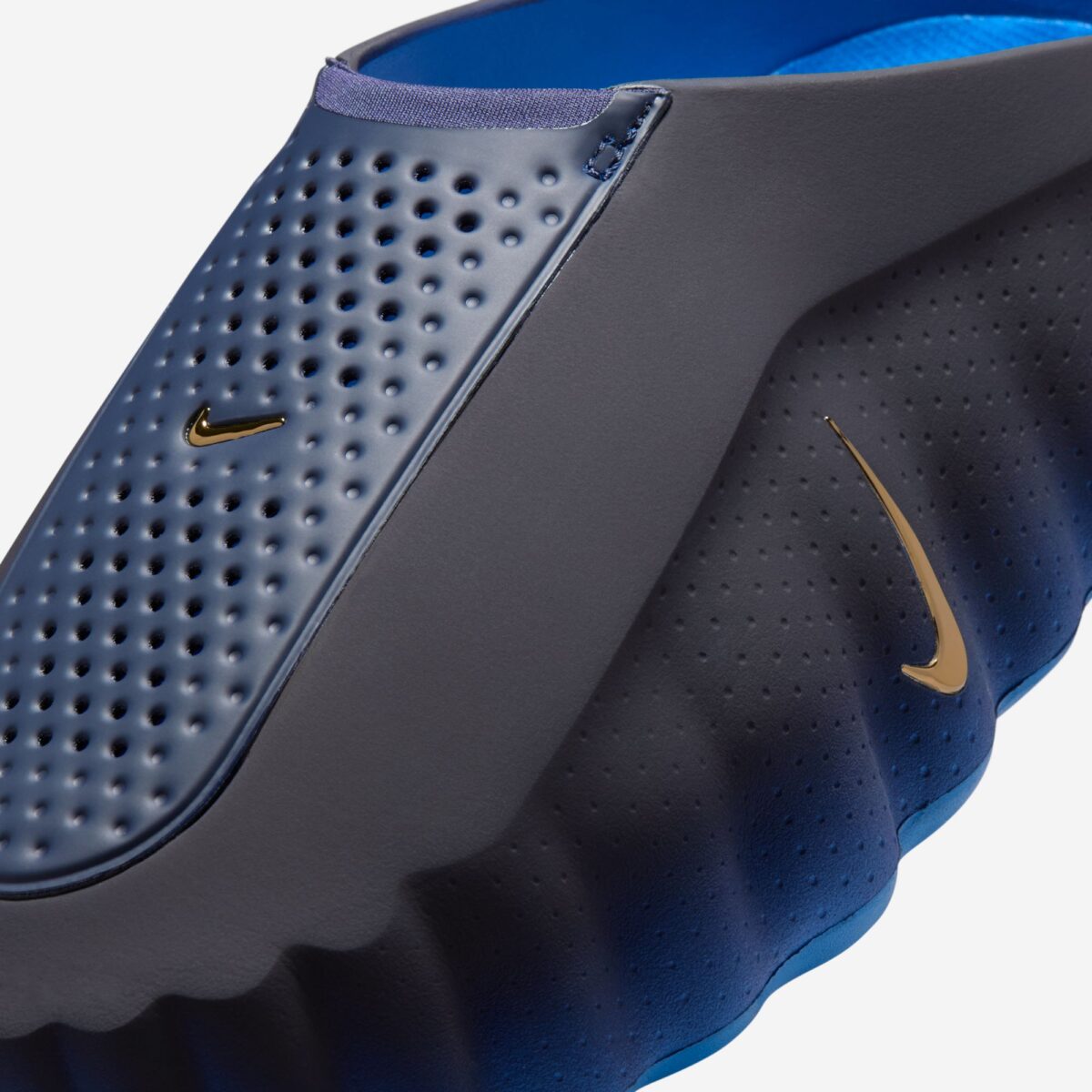 Nike Mind 001 Slide Blackened Blue Game Royal detail 4