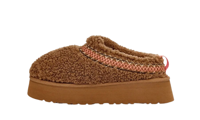 UGG Tazz Slipper Heritage Braid Hartholz