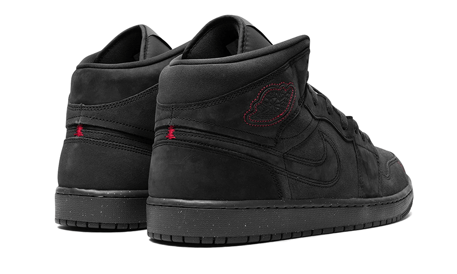Air Jordan 1 Mid SE Craft Gray Red