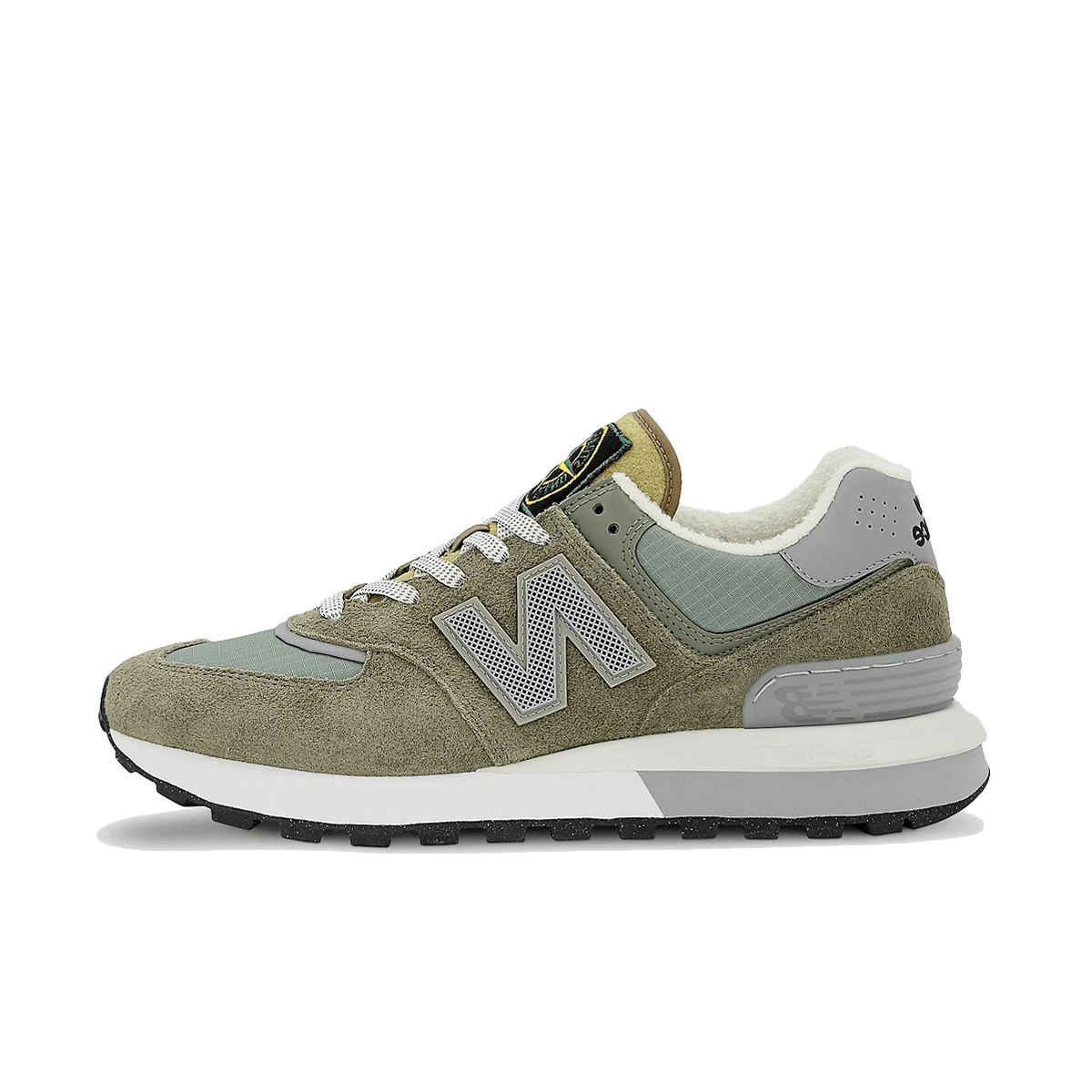 New Balance 574 Legacy Stone Island Grün