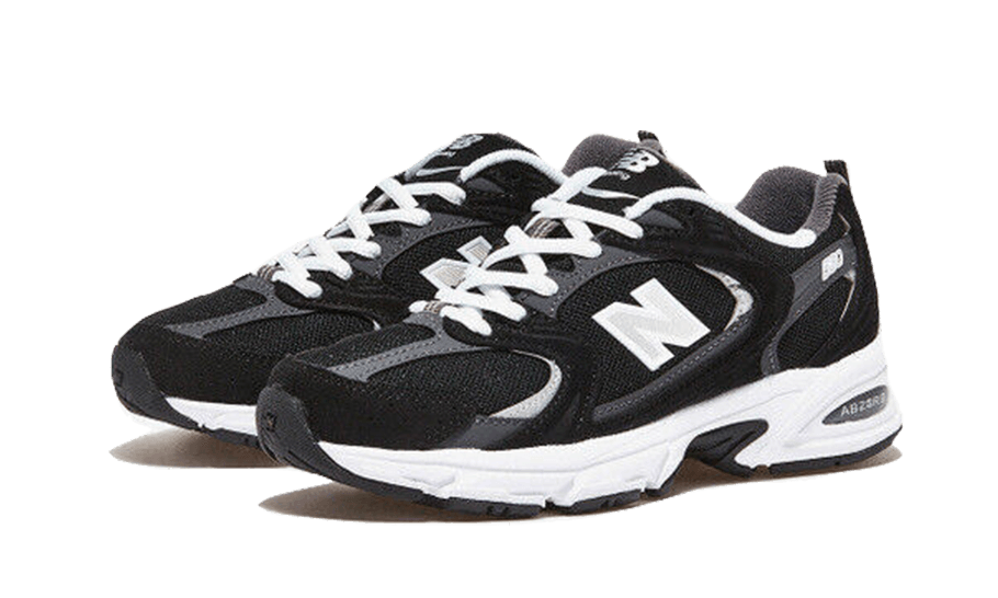 New Balance 530 Classic Black Grey detail 2