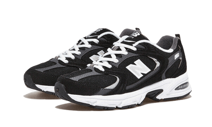 New Balance 530 Classic Black Grey detail 2