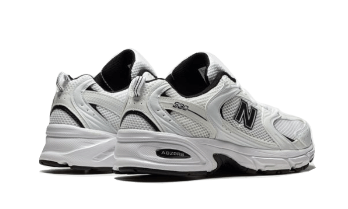 New Balance 530 Weiß Schwarz Details