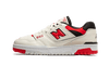 New Balance 550 Sea Salt True Red