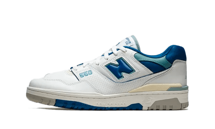 New Balance 550 Weiß Blau Groove