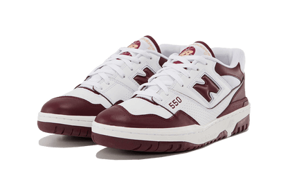 New Balance 550 White Burgundy