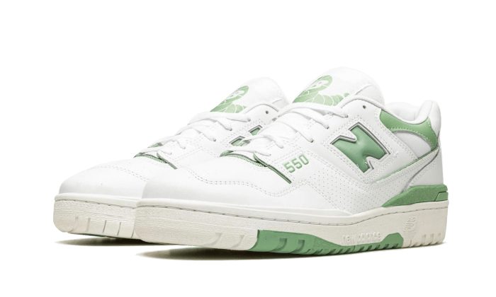 New Balance 550 Weiß Mintgrün