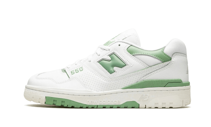 New Balance 550 Weiß Mintgrün