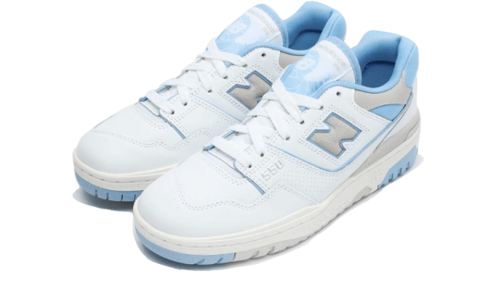 New Balance 550 Weiß Universität Blau