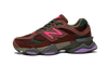 New Balance 9060 Rich Oak Burgundy
