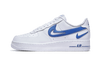 Nike Air Force 1 Low '07 FM Cut Out Swoosh White Game Royal