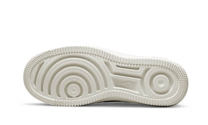Nike Air Force 1 Low Platform Summit Weiß Metallic Silber