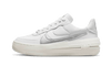 Nike Air Force 1 Low Platform Summit White Metallic Silver