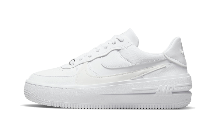 Nike Air Force 1 Low Platform Triple Weiß