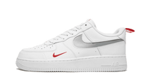 Nike Air Force 1 Low White Red Mini Swoosh