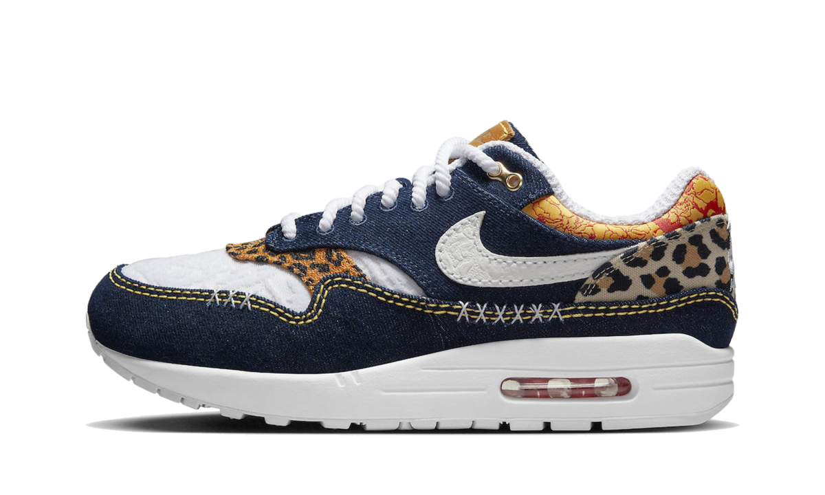 Nike Air Max 1 Premium Denim Leopard (SALE)