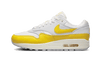 Nike Air Max 1 White Bright Yellow
