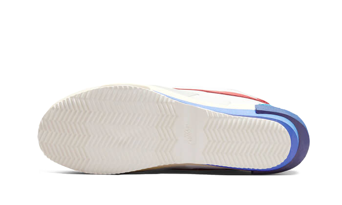 Nike Cortez 4.0 Sacai Weiß Universität Rot Blau